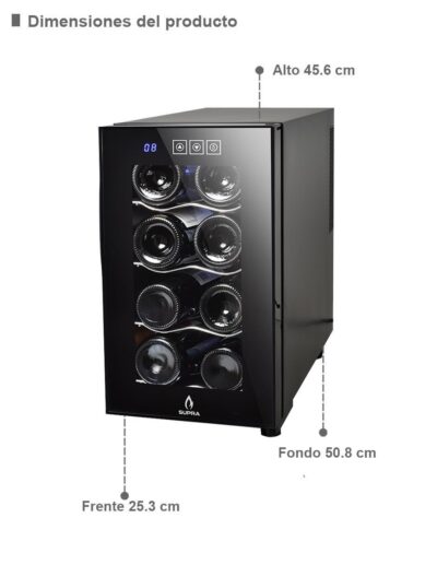 Enfriador de vinos Supra 8 botellas - Image 2