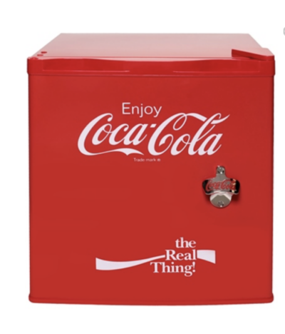 FRIGOBAR ENJOY COCACOLA 1.6 PIES 3 (45 LITROS) CON DESTAPADOR