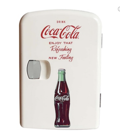 MINI ENFRIADOR DE BEBIDAS TERMOELÉCTRICO COCA-COLA RETRO